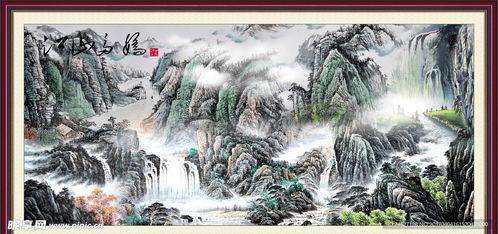 国画山水图片大全,探寻国画艺术的魅力与意境