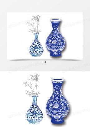 黑白花瓶画大全图片,经典图案大盘点